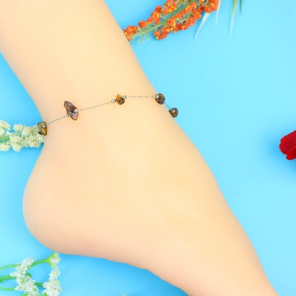 Elegant Handmade Anklet – Perfect for Women & Girls | Ideal Gift Option, DYC1805 - Picture 4 of 9